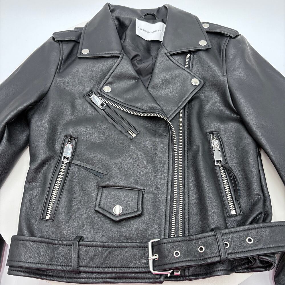Rebecca Minkoff Faux Leather jacket, size extra small - Picture 3 of 5